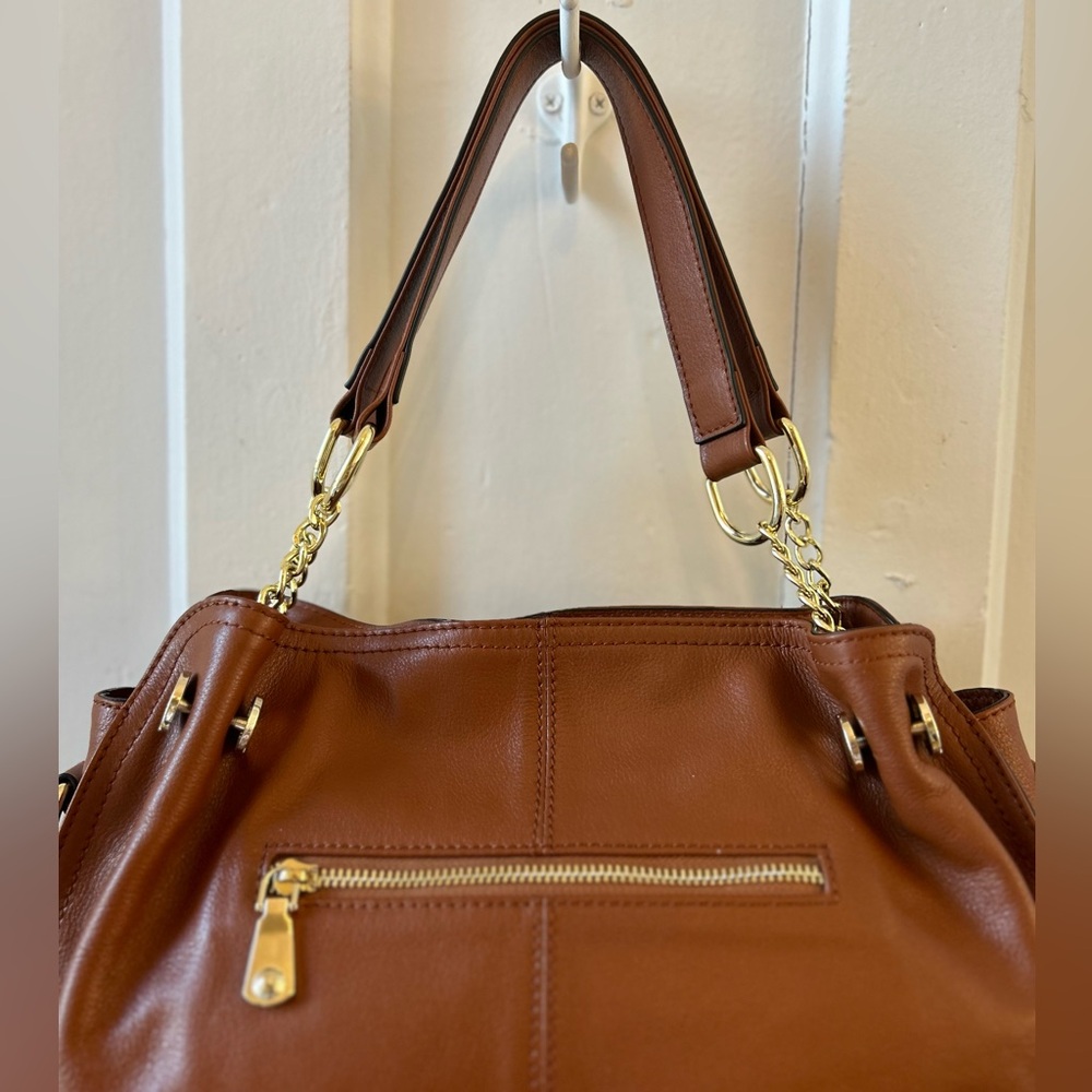 Jose Hess Danbury Mint Limited Edition Signature Brown Leather Hobo Bag - Picture 8 of 15